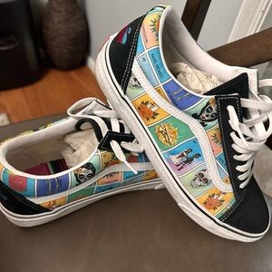 Vans Men’s La Loteria Collection Old Skool Low Top Sneakers Size 12